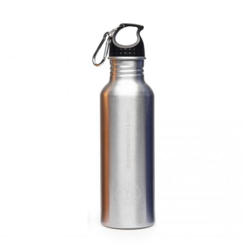 depot aluminium bottle / metallic grey