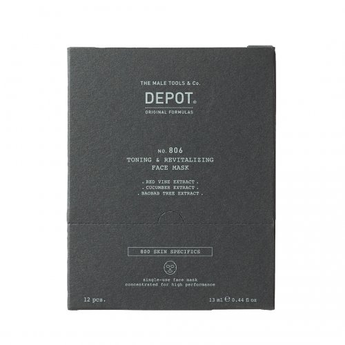 depot 806 toning & revitalizing face mask 12pz