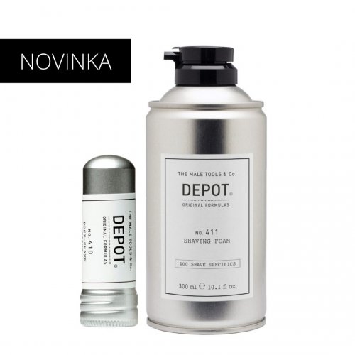 DEPOT 411 shaving foam 300ml + dárek