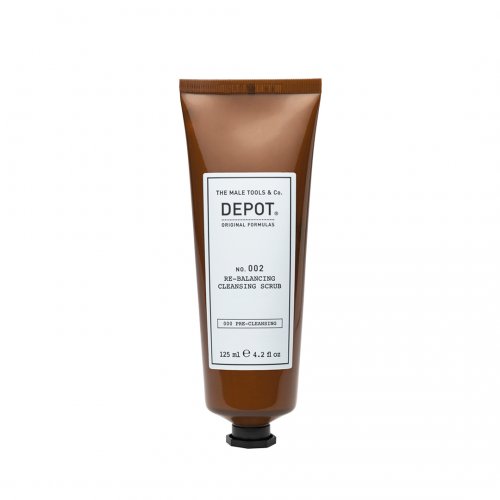 depot 002 re-balancing cleansing scrub 125ml