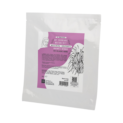 moisturizing and nourishing face mask with marin collagen